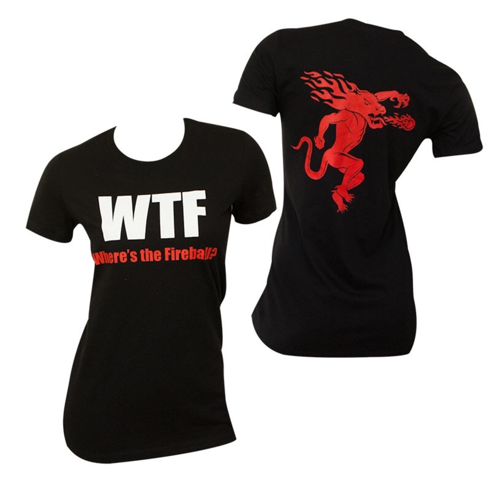 Fireball tee shirt. Women’s Large, runs small.